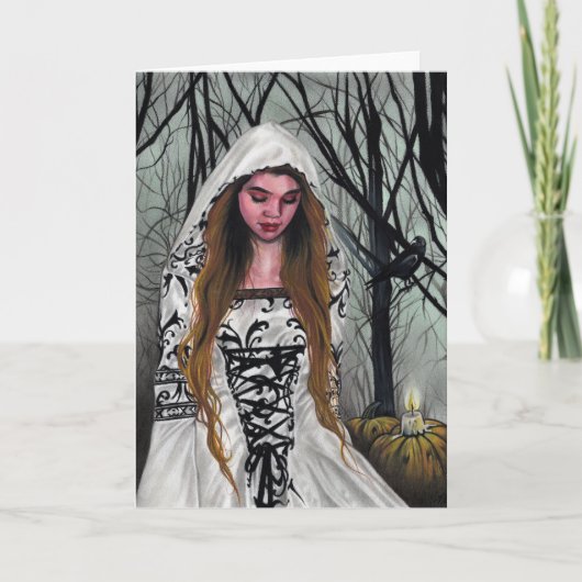 ザグッドウィッチハロウィーングリーティングカード カード (正面)