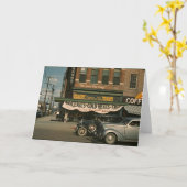 ザグッドオールド日 カード (黄色い花)