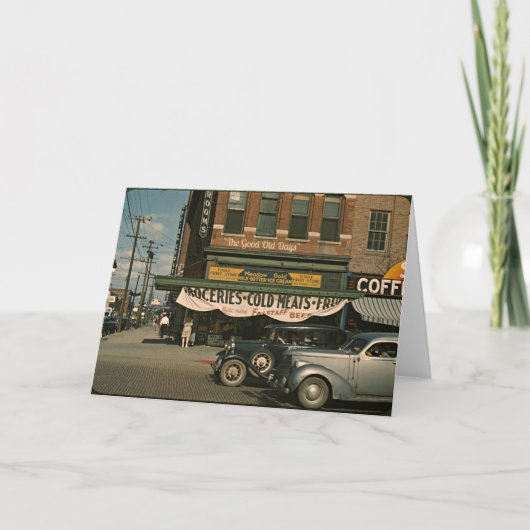 ザグッドオールド日 カード (正面)