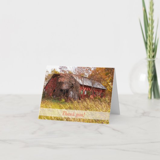 ザグッドオールド農業日サンキューカード サンキューカード (正面)