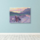 ザグッドサマリア人 キャンバスプリント (インサイチュ (ウッドフロア))