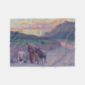 ザグッドサマリア人 フリースブランケット (正面(横))