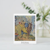 ザグッドサマリタンバイヴィンセントヴァンゴッホ ポストカード (スタンド正面)