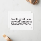 ザグッドラックフラットノテカード ノートカード (正面/裏面インサイチュ)