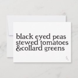 ザグッドラックフラットノテカード ノートカード