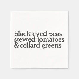 ザグッドラックペーパーナプキン スタンダードカクテルナプキン