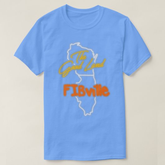 ザグッドランドV FIBville Tシャツ (デザイン正面)