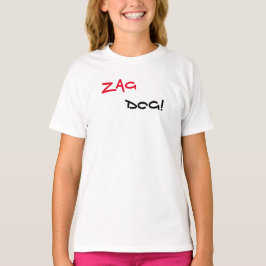 ザグドッグブランド ホワイトTシャツ Tシャツ