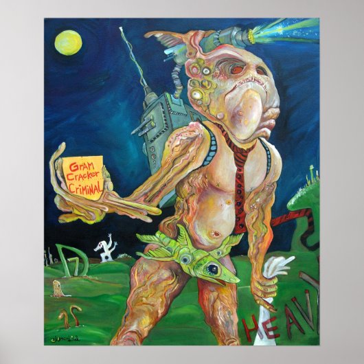 ザグラハム・クラッカー犯人 ポスター (正面)