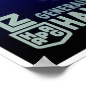 ザグラフツェッペリンラインヴィンテージ旅行ポスター ポスター (角)