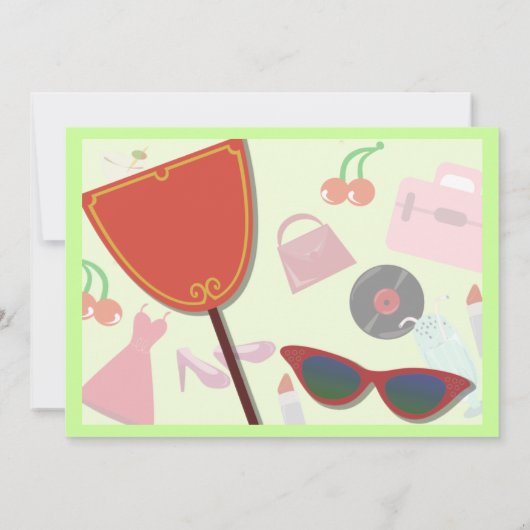 ザグラムライフ 招待状 (裏面)