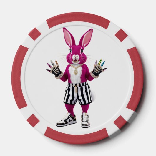 「ザグラムラビット革命」 ポーカーチップ (裏面)
