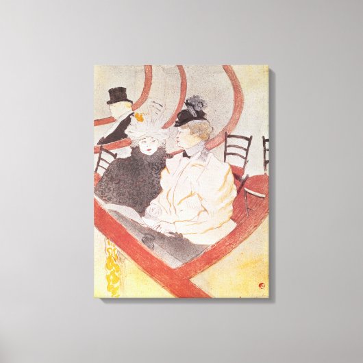 ザグランデローグ， 1897 キャンバスプリント (正面)