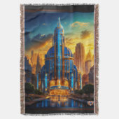 ザグランドアールデコブループラザパビリオンバイゼンドール7 スローブランケット (正面縦)