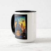 ザグランドアールデコブループラザパビリオンバイゼンドール7 マグカップ (正面左)