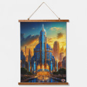 ザグランドアールデコブループラザパビリオンバイゼンドール7 吊り下げ型タペストリー (正面)