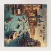 ザグランドカナルインヴェネツィアイタリア ジグソーパズル (横)