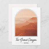 ザグランドキャニオンアリゾナ写真はがき ポストカード (正面/裏面)