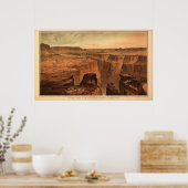 ザグランドキャニオンバイクラレンスダットン1882 ポスター (キッチン)