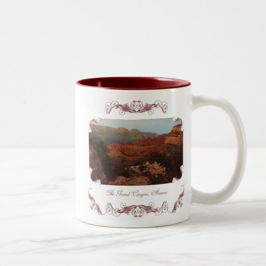 ザグランドキャニオンビクトリアンコーヒーマグ ツートーンマグカップ (右)