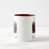 ザグランドキャニオンビクトリアンコーヒーマグ ツートーンマグカップ (中央)