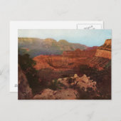 ザグランドキャニオンヴィンテージはがき ポストカード (正面/裏面)