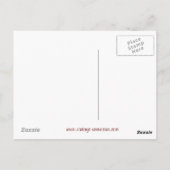 ザグランドキャニオンヴィンテージはがき ポストカード (裏面)