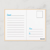 ザグランドキャニオン国立公園ヴィンテージはがき ポストカード (裏面)