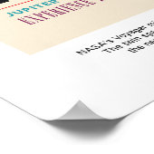 ザグランドツアージュピター土星天王星と海王星 ポスター (角)