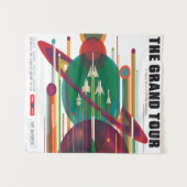 ザグランドツアースモール タペストリー (正面(横))