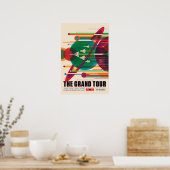 ザグランドツアー一回生涯航空宇宙局宇宙旅行 ポスター (キッチン)