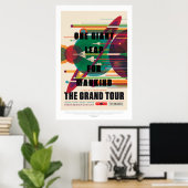 ザグランドツアー – 宇宙観光 ポスター (ホームオフィス)