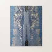 ザグランドテトングランドテトンナショナルパークワイオミング ジグソーパズル (縦)