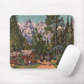 ザグランドテトンズワイオミング マウスパッド (マウス)