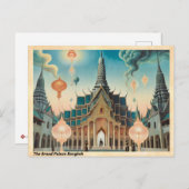 ザグランドパレスバンコクヴィンテージトラベル ポストカード (正面/裏面)