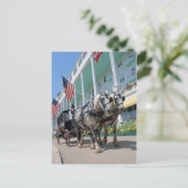 ザグランドホテル – ミシガン州マッキナックアイランド ポストカード (スタンド正面)