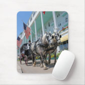 ザグランドホテル – ミシガン州マッキナックアイランド マウスパッド (マウス)