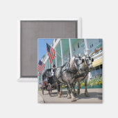 ザグランドホテル – ミシガン州マッキナックアイランド マグネット (正面/裏面)