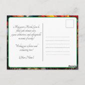 💚💜💛ザグランドレヴェリー：マルディグラ魔法 ポストカード (裏面)