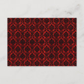 ザグリッターダマスクラスベガス結婚ズコレクション エンクロージャーカード (裏面)