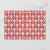 ザグリッターダマスクラスベガス結婚ズコレクション エンクロージャーカード (裏面)