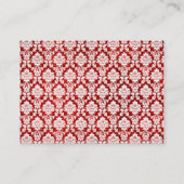 ザグリッターダマスクラスベガス結婚ズコレクション エンクロージャーカード (裏面)