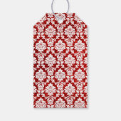 ザグリッターダマスクラスベガス結婚ズコレクション ギフトタグ (裏面)