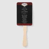 ザグリッターダマスクラスベガス結婚ズコレクション ハンドファン (正面)