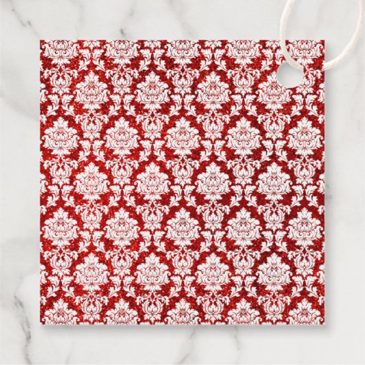 ザグリッターダマスクラスベガス結婚ズコレクション フェイバータグ (裏面)