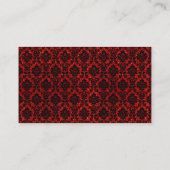 ザグリッターダマスクラスベガス結婚ズコレクション プレイスカード (裏面)