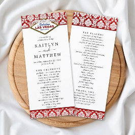 ザグリッターダマスクラスベガス結婚ズコレクション プログラム