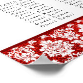 ザグリッターダマスクラスベガス結婚ズコレクション ポスター (角)