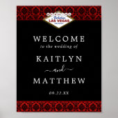 ザグリッターダマスクラスベガス結婚ズコレクション ポスター (正面)