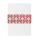 ザグリッターダマスクラスベガス結婚ズコレクション 招待状ベリーバンド (裏面例)